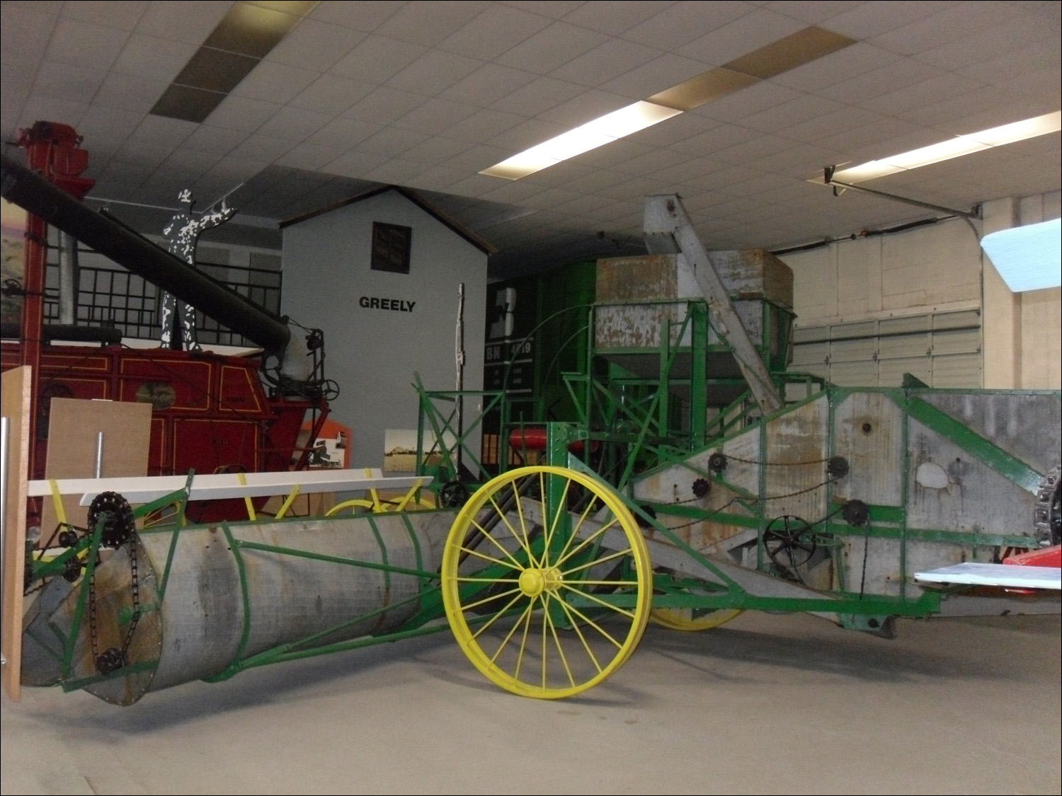 Fort Benton, MT Agriculture Museum-various farm machinery
